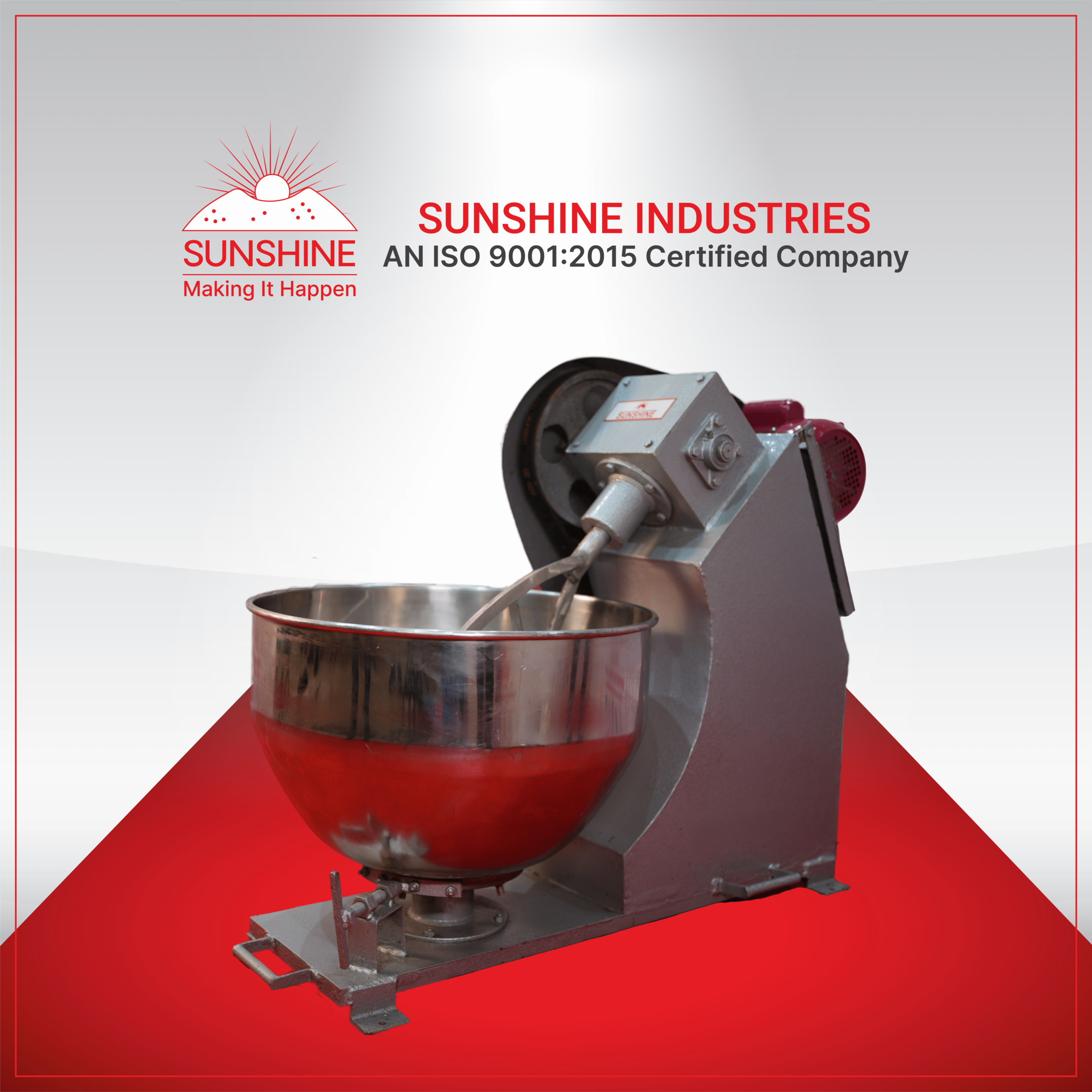 Read more about the article Dough kneading machine: 25 kgs, Model DNM-1 pro