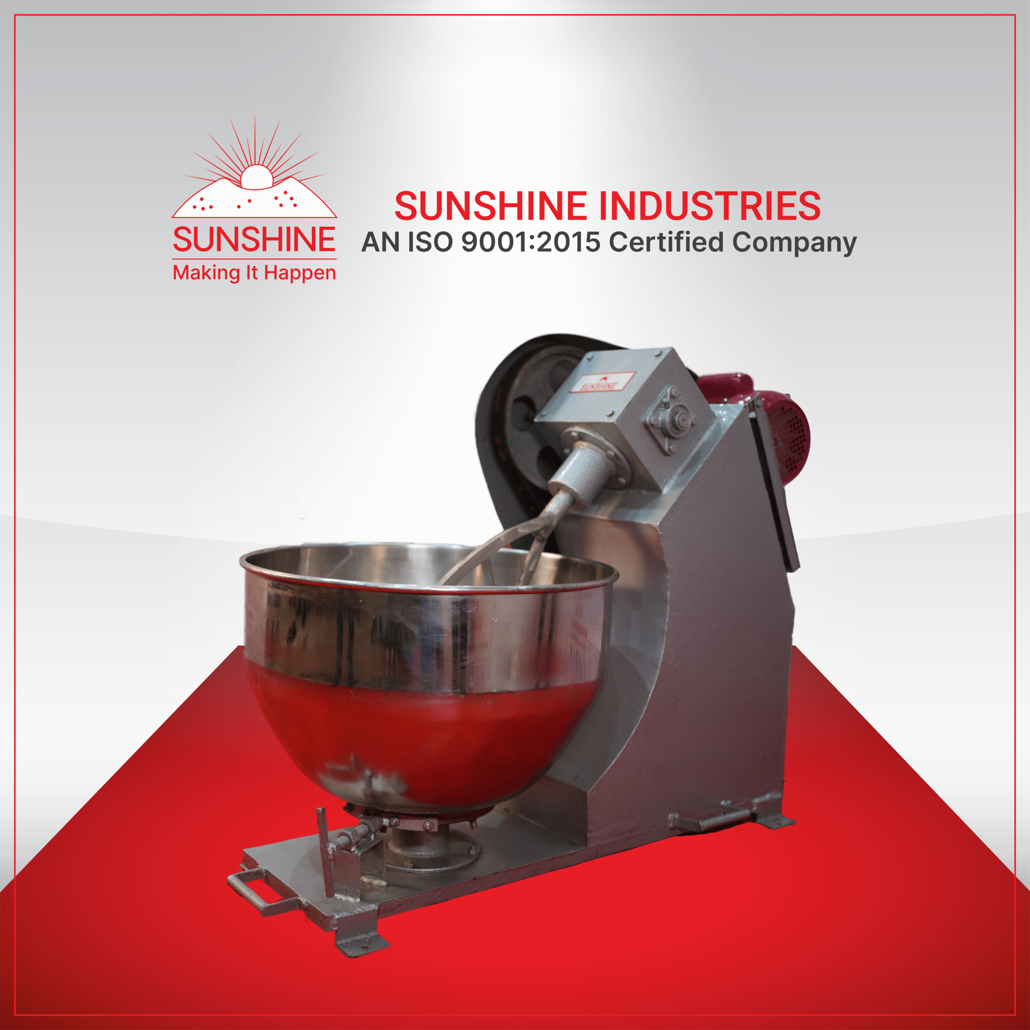 Read more about the article Dough kneading machine: 35 kgs, Model DNM-2