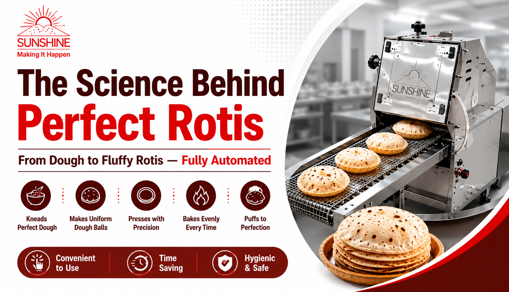 Read more about the article India’s Trusted Chapati-Making Machine Manufacturers